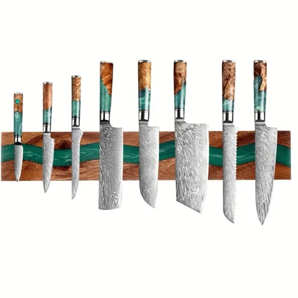 Magnetic Wood Knife Holder
for Wall Mounting - Picture 5 of 6